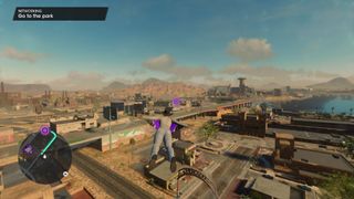 Saints Row wingsuit kılavuzu, orta uçuş