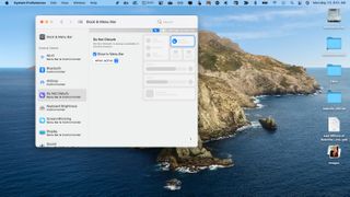 macOS Big Sur'da Kontrol Merkezi ayarları