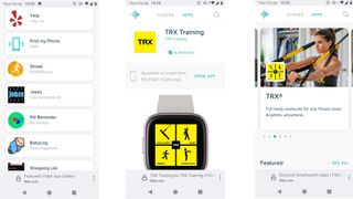 Uygulamaları bir Fitbit akıllı saate yükleme