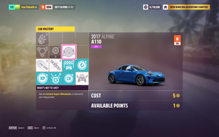 Forza Horizon 5 beceri puanı