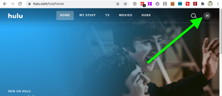 Hulu nasıl iptal edilir — Hulu.com'da oturum açın, profil simgesinin üzerine gelin