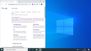 Windows 10'da ekran nasıl bölünür - windows + ok tuşuna basın