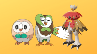 Rowlet'in Pokemon Legends Arceus'taki üç evrimi