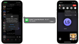 iOS 15.4 ve macOS 12'de SharePlay