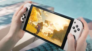 Nintendo Switch OLED'in basın görseli