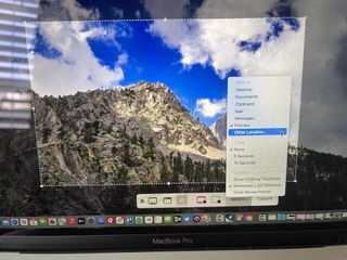 macOS Big Sur'da ekran görüntüsü seçenekleri