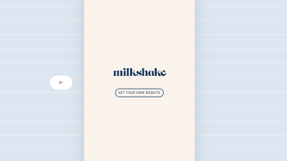 Milkshake web sitesi kurucusunun bir Milkshake web sitesindeki reklamları