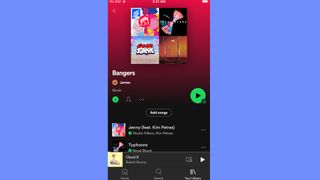 iOS'ta Spotify'da şarkılar nasıl indirilir 2. adım: Kitaplığınızdan indirilen şarkıları çalın