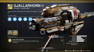 Gjallarhorn'un görüntüsü