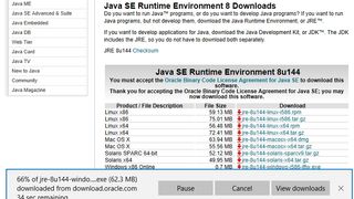 2. Java Runtime Environment'ı kurun