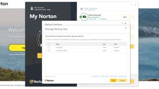 Norton Cloud Backup nasıl kullanılır: Yapılandırma parametreleri - neyin yedekleneceği 2. bölüm