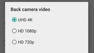 3. 4K video çekin