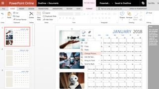 Resimleri Microsoft PowerPoint Online'da düzenleme