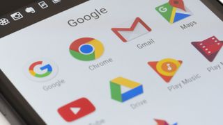 Android'de Zip dosyaları nasıl açılır — Android uygulama klasörünü gösteren bir ekran