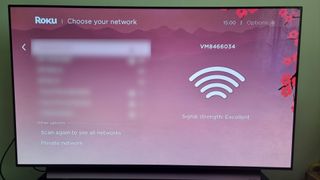 Roku WiFi listesi