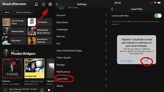 spotify mobil uygulamasının ekran görüntüsü