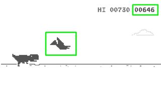 chrome dinozor oyunu nasıl hacklenir - pterodactyl