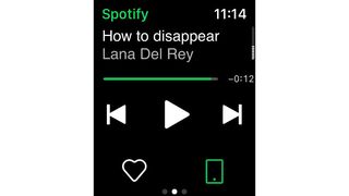 Apple Watch'ta Spotify