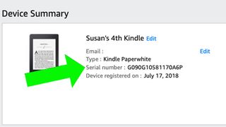 Kindle'ınızın internet erişimini kaybedip kaybetmeyeceğini nasıl kontrol edebilirsiniz: Seri numaranızı not edin