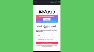 Spotify çalma listelerini Apple Music'e aktarma — Soundiiz uygulamasında 'X'e dokunun