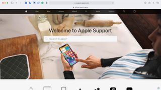 Apple Destek web sayfası