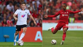 Joel Matip ve Harry Wilson'ın Fulham vs Liverpool için birleşik görüntüsü