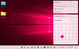 Windows 11 bildirimleri ekran görüntüsü