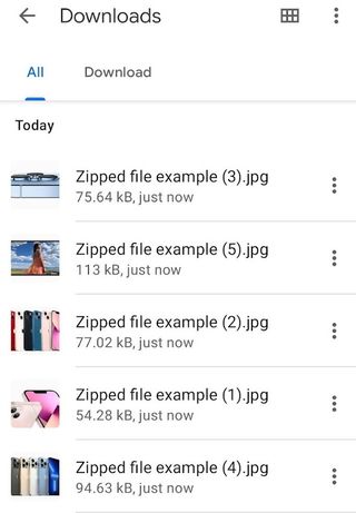 Android'de Zip dosyaları nasıl açılır