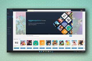 Android uygulamalarının Windows 11'e nasıl yükleneceğini gösteren bir Windows 11 ekran görüntüsü