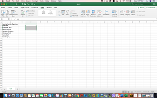 Excel'de bir açılır liste nasıl oluşturulur?