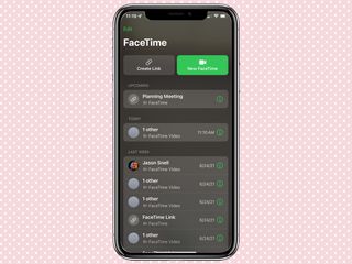 iOS 15'te bir web bağlantısıyla FaceTime aramaları nasıl planlanır?