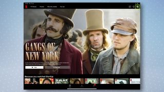 iPad'de Netflix uygulaması