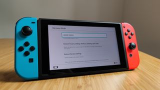 Nintendo Switch kurtarma modunu sıfırlar