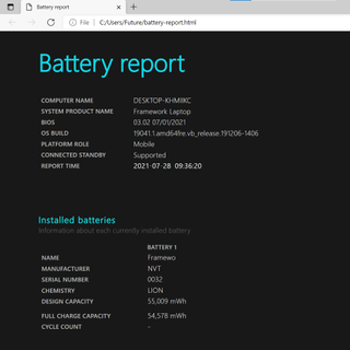 Windows 10'da dizüstü bilgisayar pil sağlığı nasıl kontrol edilir - raporu görüntüleyin