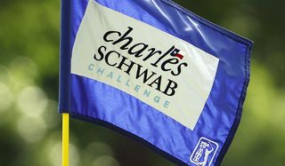 Charles Schwab meydan okuma PGA turnuvasında golf bayrağı