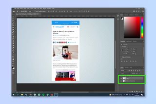 Adobe Photoshop'ta arka plan eklemek için gerekli adımları gösteren bir ekran görüntüsü