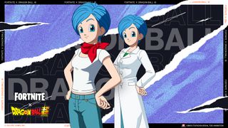 Dragon Ball Super Fortnite görünümlerinin yeni setinden Bulma