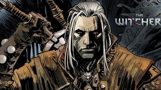 The Witcher çizgi romanından resimli görsel