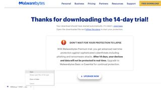 Malwarebytes indiriliyor