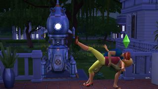 The Sims 4 hileleri - İki sim dramatik bir şekilde dans ediyor