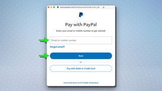 4'te PayPal Pay adımlarını gösteren ekran görüntüsü