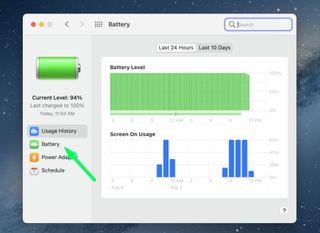 Macbook pil sağlığı nasıl kontrol edilir: 3. adım