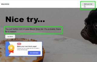 chrome'da bir web sitesi nasıl engellenir - blok sayfası