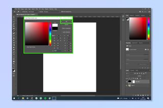 Adobe Photoshop'ta nasıl kenarlık ekleneceğini gösteren bir ekran görüntüsü