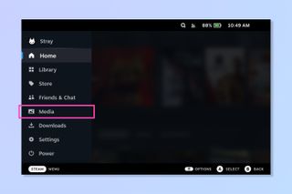 Steam Deck'te nasıl ekran görüntüsü alınacağını gösteren ekran görüntüleri