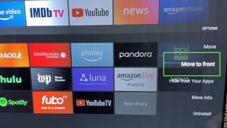 Fire TV ana ekran uygulamalarını kurma