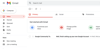 Gmail hesabı nasıl oluşturulur - Gmail ekranı