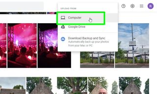 Google Fotoğraflar'a nasıl yüklenir - tarayıcı