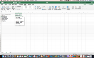 Excel'de bir açılır liste nasıl oluşturulur?