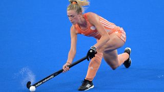 FIH kadınlar dünya kupasında Hollandalı hokey oyuncusu Sanne Koolen